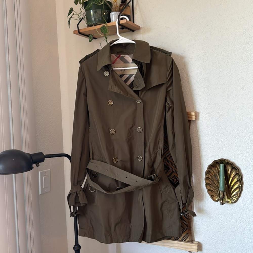 Burberry Brit size 12 trench coat